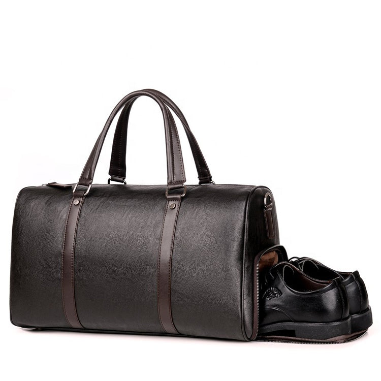 KJ Leather Duffle Bag