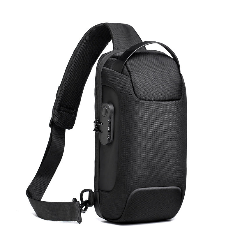 Anti-Theft Crossbody Messenger Pouch with USB port